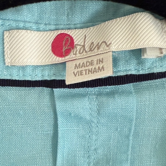 Boden Light Blue Casual Button Down Shirt - Picture 2 of 5